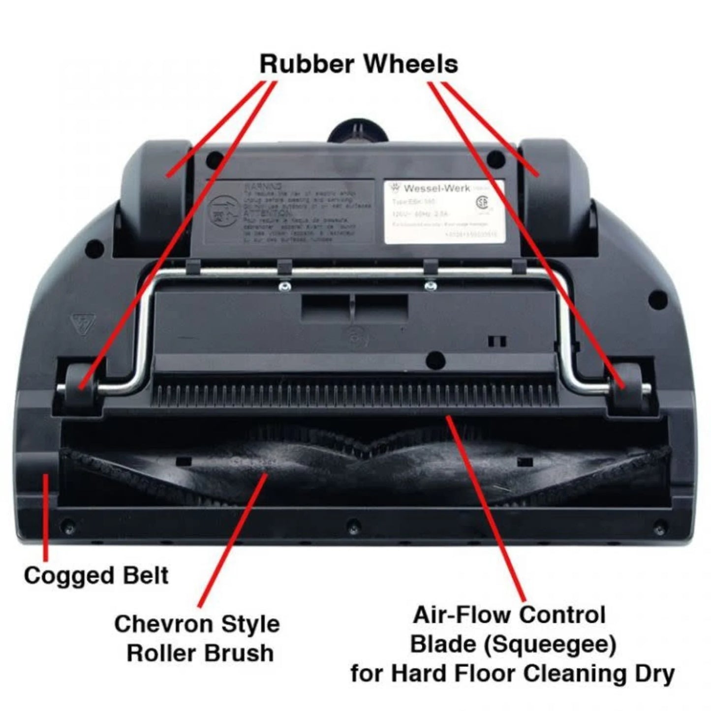 EBK 360 Electric Brush With Integrated Wand
