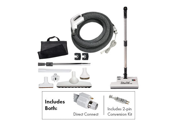 Stealth Central Vacuum Kit With Hose Cover