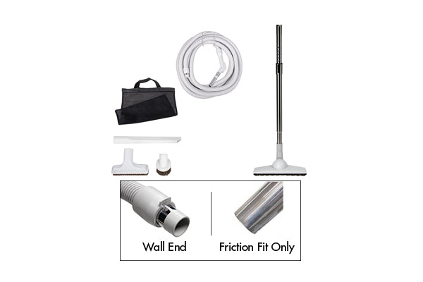 WalVac Accessory kit with 7' corded hose in 30' or 35' lengths (6115) —  WalVac IncWalVac & VacuMaid Central Vacuum Systems