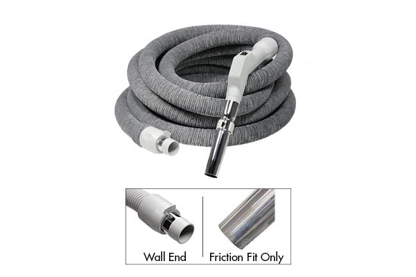 Low Voltage Central Vacuum Hose with Cover