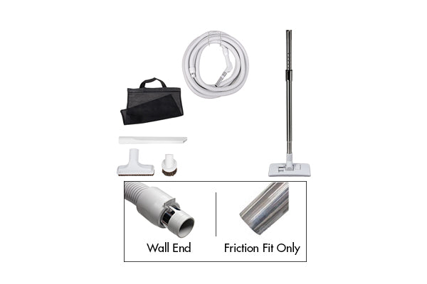 Combo Central Vacuum Kit