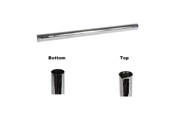 19-Inch Central Vacuum Chrome Extension Tube Wand